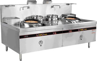 雙炒雙尾爐 廚房高效烹飪的核心設(shè)備解析